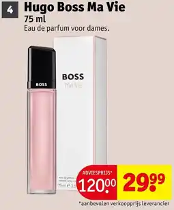 Kruidvat Hugo Boss Ma Vie aanbieding