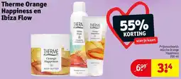 Kruidvat Therme Orange Happiness en Ibiza Flow aanbieding