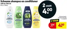 Kruidvat Schauma shampoo en conditioner aanbieding