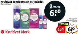 Kruidvat Kruidvat condooms en glijmiddel aanbieding