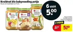 Kruidvat Kruidvat bio babyvoeding potje aanbieding