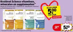 Kruidvat Kruidvat Science vitaminen, mineralen en supplementen aanbieding