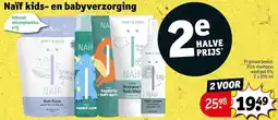 Kruidvat Naïf kids en babyverzorging aanbieding