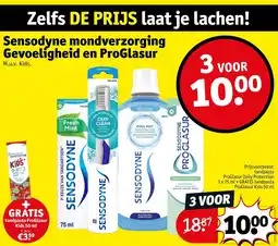 Kruidvat Sensodyne mondverzorging Gevoeligheid en ProGlasur aanbieding