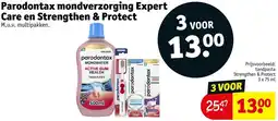 Kruidvat Parodontax mondverzorging Expert Care en Strengthen & Protect aanbieding