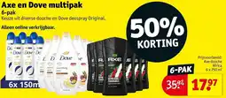 Kruidvat Axe en Dove multipak aanbieding