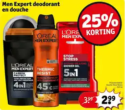 Kruidvat Men Expert deodorant en douche aanbieding