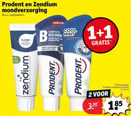 Kruidvat Prodent en Zendium mondverzorging aanbieding