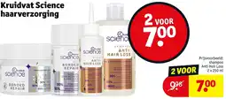 Kruidvat Kruidvat Science haarverzorging aanbieding