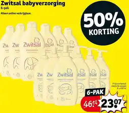 Kruidvat Zwitsal babyverzorging aanbieding
