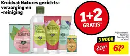 Kruidvat Kruidvat Natures gezichtsverzorging en reiniging aanbieding