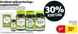 Kruidvat Kruidvat spijsverterings supplementen aanbieding