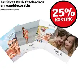 Kruidvat Kruidvat Merk fotoboeken en wanddecoratie aanbieding
