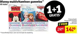 Kruidvat Disney multivitaminen gummies aanbieding