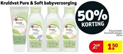 Kruidvat Kruidvat Pure & Soft babyverzorging aanbieding