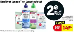 Kruidvat Kruidvat lenzen en lensvloeistof aanbieding