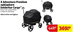 Kruidvat X Adventure Premium opklapbare bolderkar Cargo aanbieding