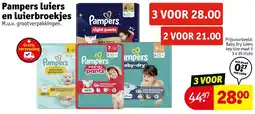 Kruidvat Pampers luiers en luierbroekjes aanbieding