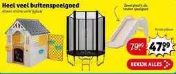 Kruidvat Heel veel buitenspeelgoed aanbieding