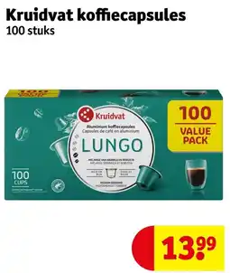 Kruidvat Kruidvat koffiecapsules aanbieding