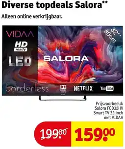 Kruidvat Diverse topdeals Salora aanbieding