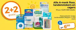 Trekpleister Alle A-merk floss, tandenstokers en ragers aanbieding