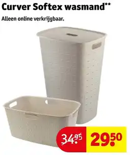 Kruidvat Curver Softex wasmand aanbieding
