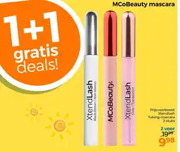 Trekpleister MCoBeauty mascara aanbieding