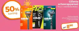 Trekpleister Gillette scheerapparaat aanbieding