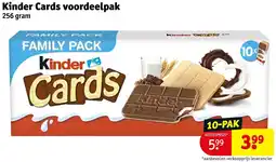 Kruidvat Kinder Cards voordeelpak aanbieding