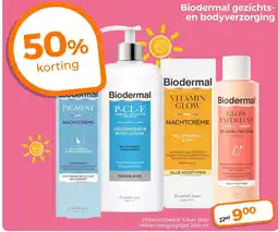 Trekpleister Biodermal gezichts en bodyverzorging aanbieding