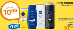 Trekpleister Nivea douche aanbieding