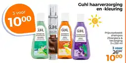 Trekpleister Guhl haarverzorging en kleuring aanbieding
