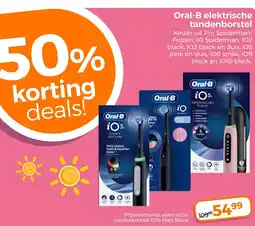 Trekpleister Oral-B elektrische tandenborstel aanbieding