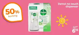 Trekpleister Dettol no touch dispenser aanbieding