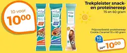 Trekpleister Trekpleister snack en proteïnereep aanbieding
