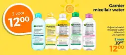 Trekpleister Garnier micellair water aanbieding