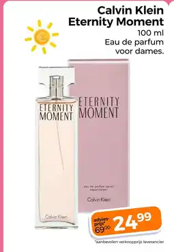 Trekpleister Calvin klein eternity moment aanbieding