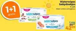 Trekpleister Waterwipes babydoekjes aanbieding