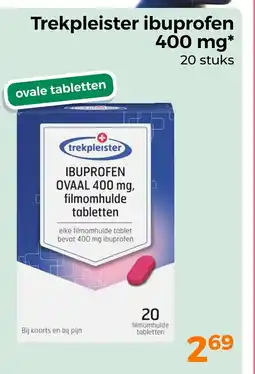 Trekpleister Trekpleister ibuprofen 400 mg aanbieding