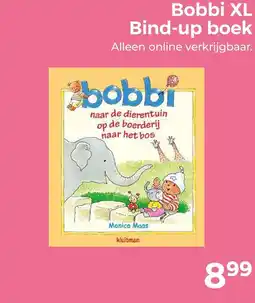 Trekpleister Bobbi XL Bind-up boek aanbieding