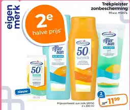 Trekpleister Trekpleister zonbescherming aanbieding