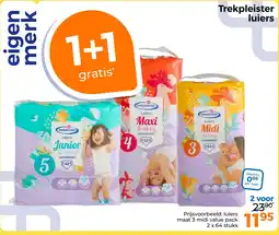 Trekpleister trekpleister Luiers aanbieding