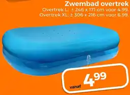 Trekpleister Zwembad overtrek aanbieding