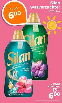 Trekpleister Silan wasverzachter aanbieding
