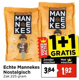 Vomar Voordeelmarkt Echte Mannekes Nostalgisch aanbieding
