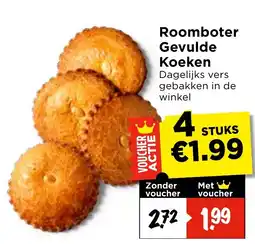 Vomar Voordeelmarkt Roomboter Gevulde Koeken aanbieding