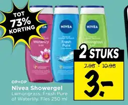 Vomar Voordeelmarkt Nivea Showergel aanbieding