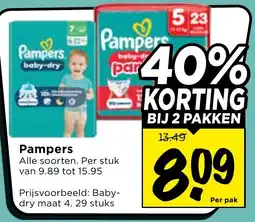 Vomar Voordeelmarkt Pampers aanbieding