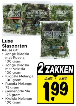 Vomar Voordeelmarkt Luxe Slasoorten aanbieding
